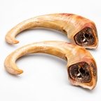 Dehydrated Goat Horn Dog Chew (Large) | Single-Ingredient, Ultra-Durable, Long-Lasting