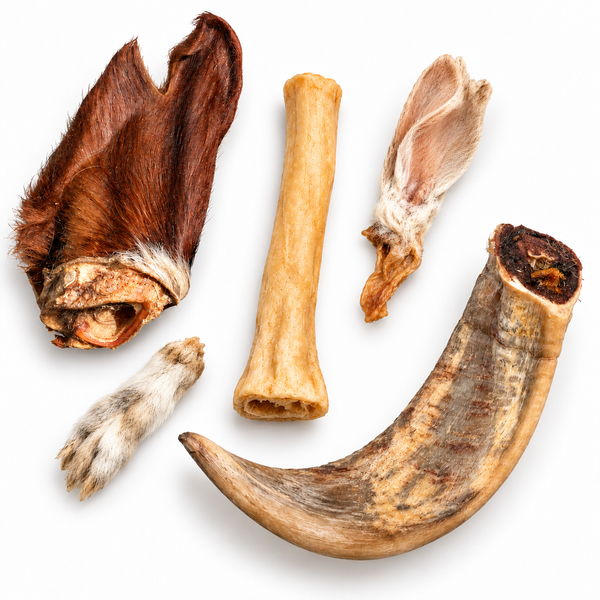 5-Piece Natural Chew Taster Bundle、Pawffordable Discovery Pack