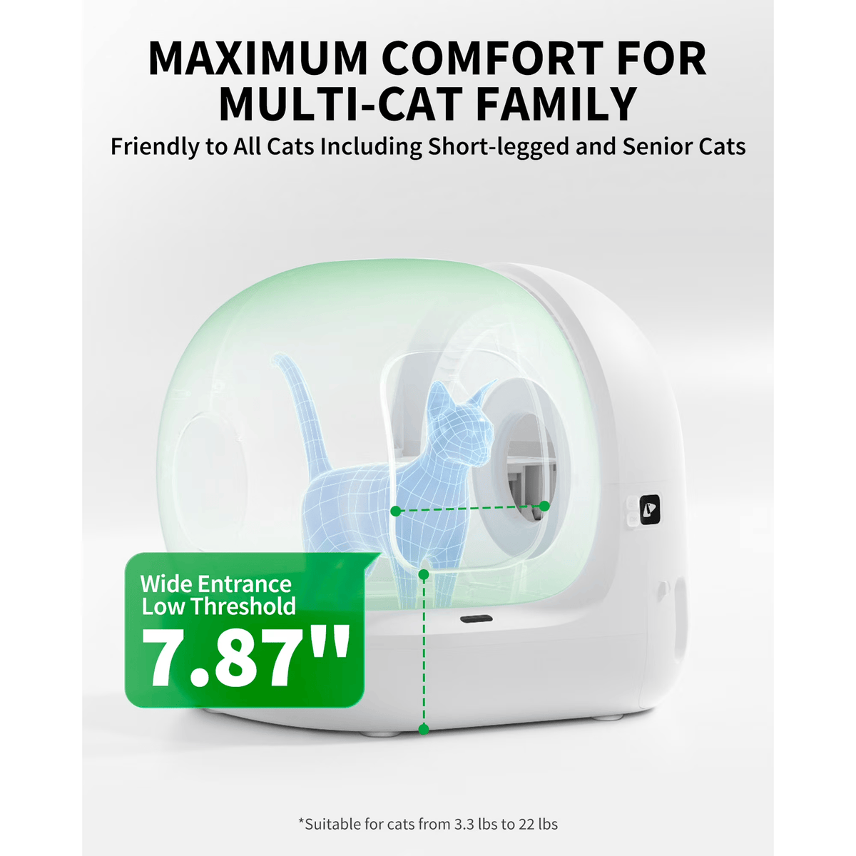 PETKIT PuraMax 2 Automatic Self-Cleaning Cat Litter Box — Professionally Refurbished | Save $100