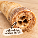 Dehydrated Beef Horn Dog Chew (Large) | Single-Ingredient, Ultra-Durable