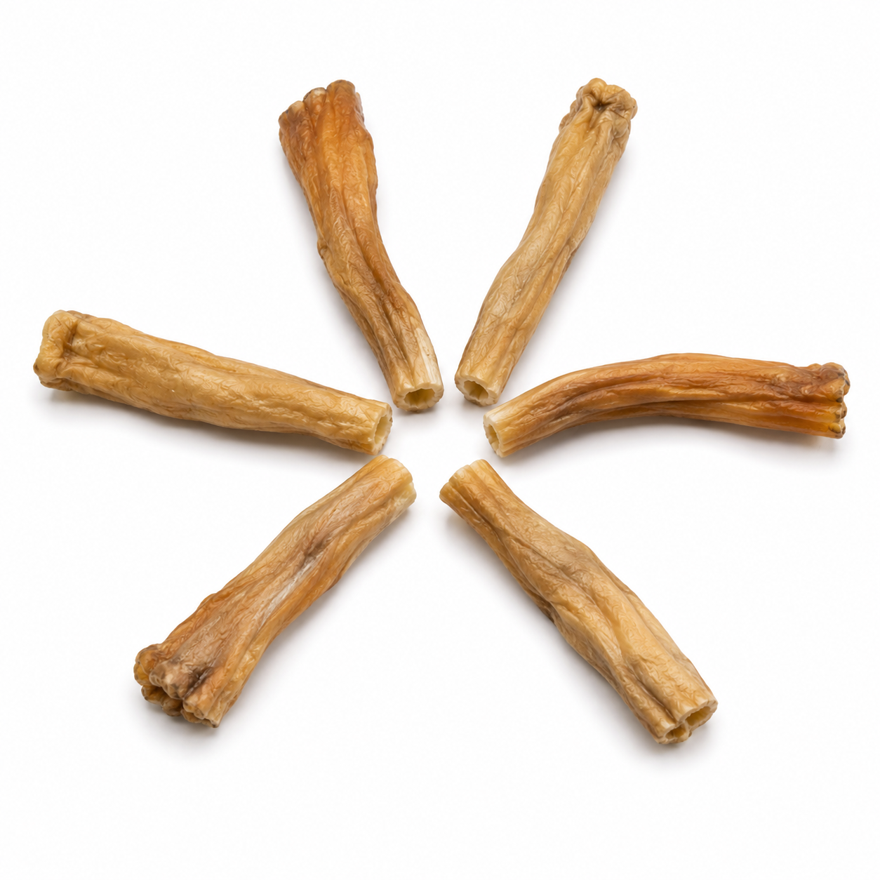 Dehydrated Beef Tail Chunks Dog Chew | Single-Ingredient, Marrow-Filled