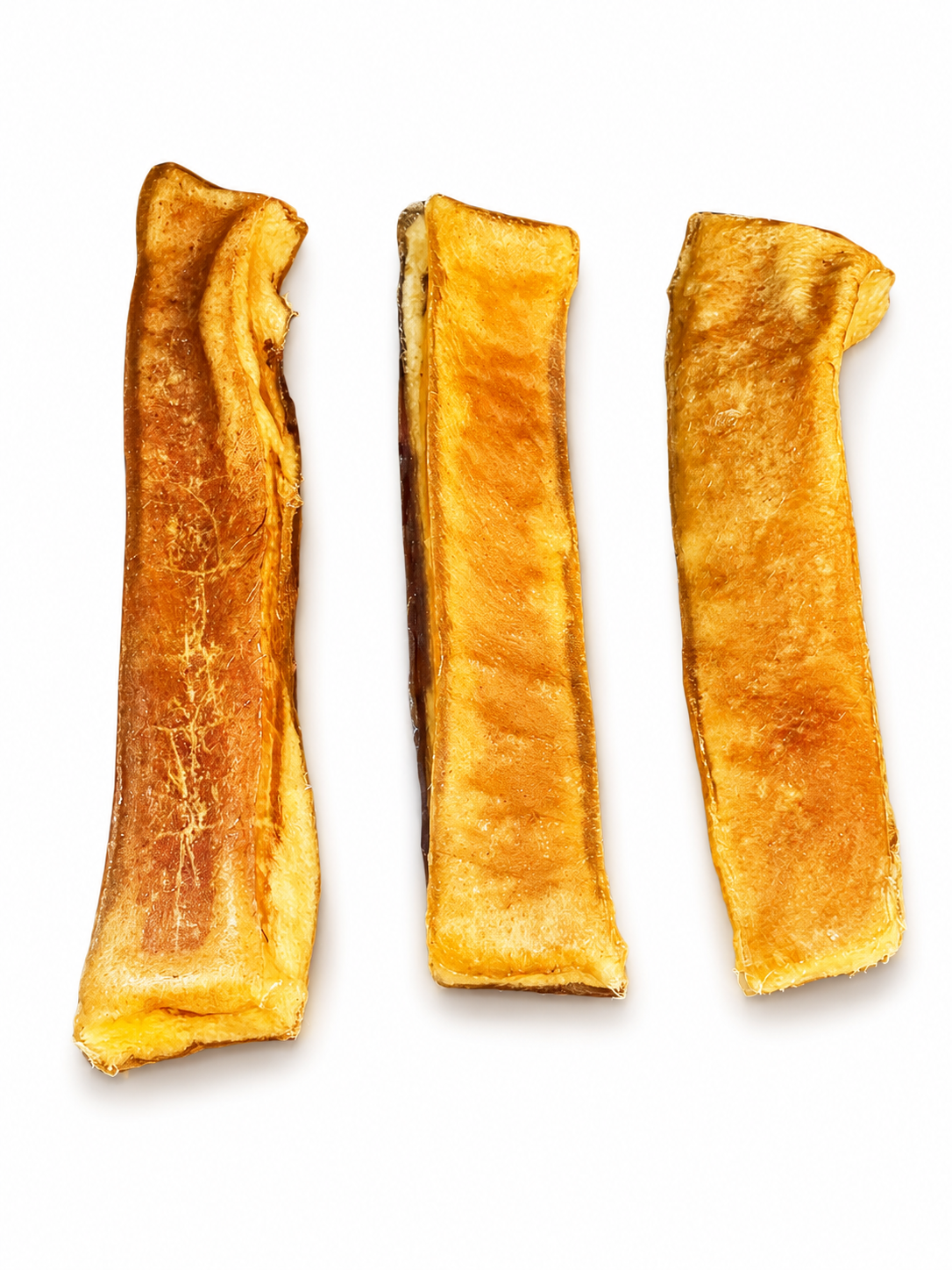 Dehydrated Beef Skin Collagen Chews for Dogs | Single-Ingredient, Crunchy Strips