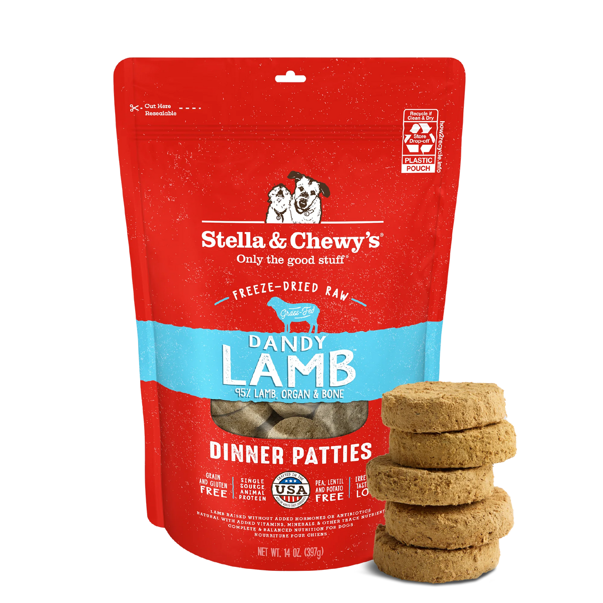 Stella & Chewy's Freeze-Dried Raw Dinner Patties – 25 oz