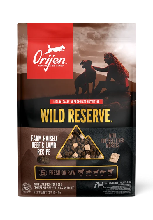 WILD RESERVE Farm-Raised Beef & Lamb Recipe 20lb