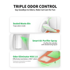 PETKIT PuraMax 2 Automatic Self-Cleaning Cat Litter Box — Professionally Refurbished | Save $100