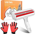 Grooming Care Pet Hair Remover Roller and Pet Grooming Gloves, Deshedding